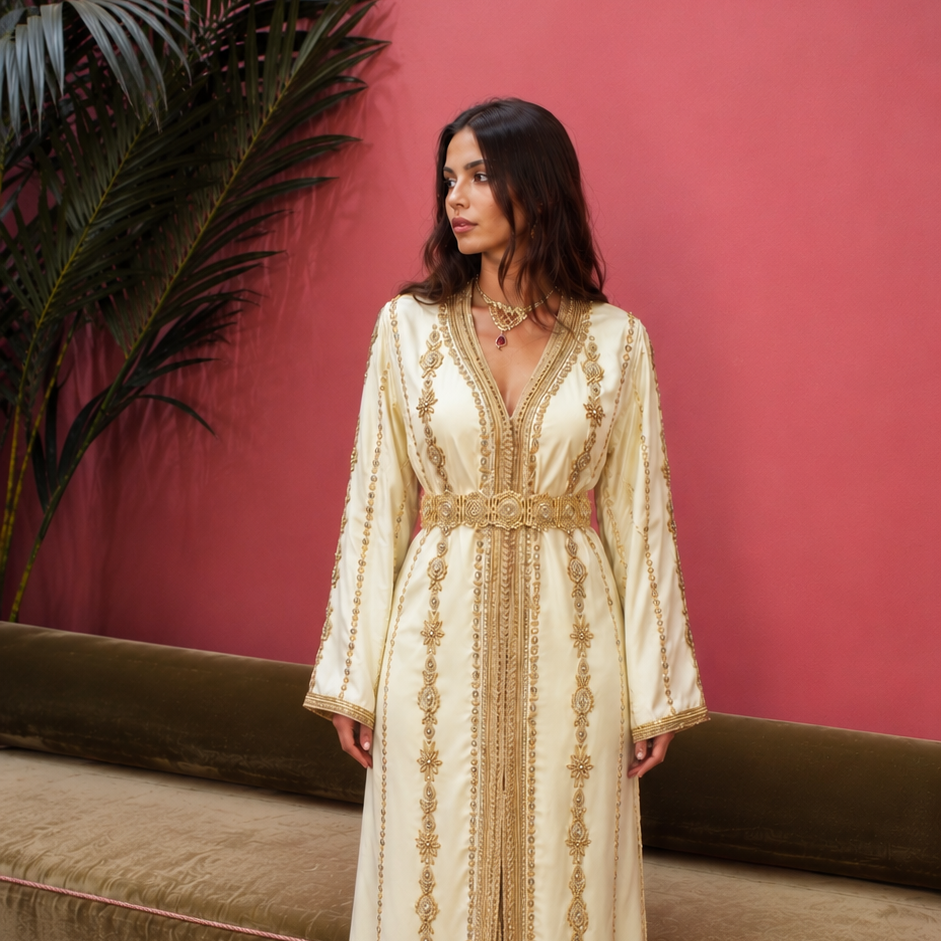 Dina Takchita — Ivory & Gold