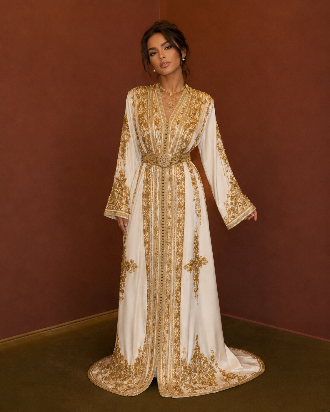 Takchita Amel -  Ivory & Gold
