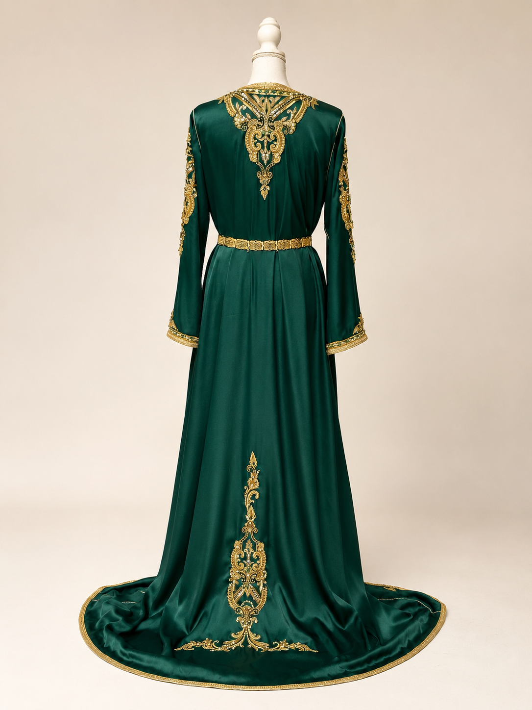 Takchita Sur — Emerald Green & Gold